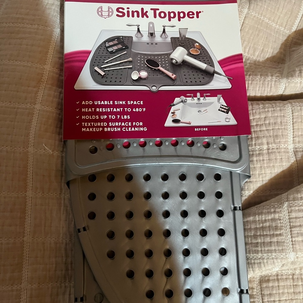 Sink Topper Sink Rack - Gray